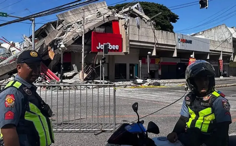 Terremoto de magnitud 7,8 en Filipinas: 15 muertos y alerta de tsunami