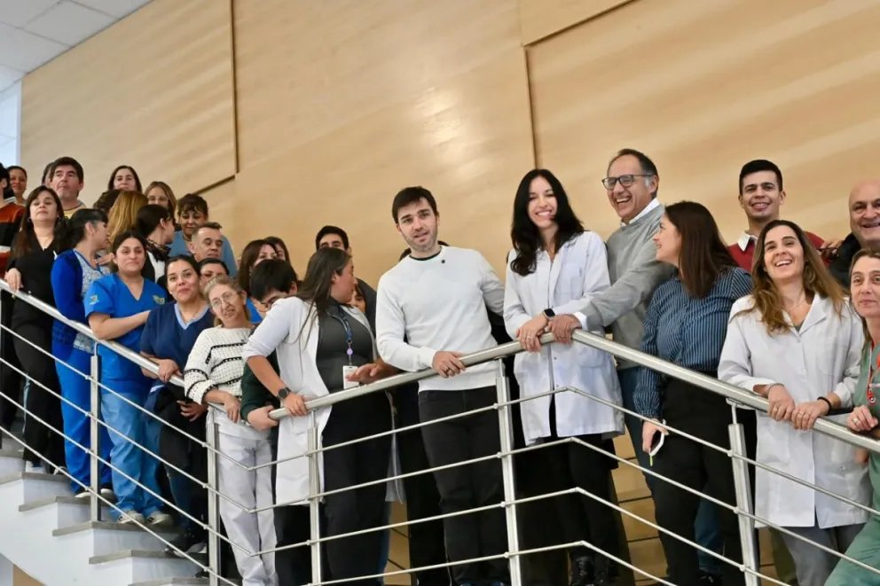 Torres recorrió el Hospital de Alta Complejidad “M