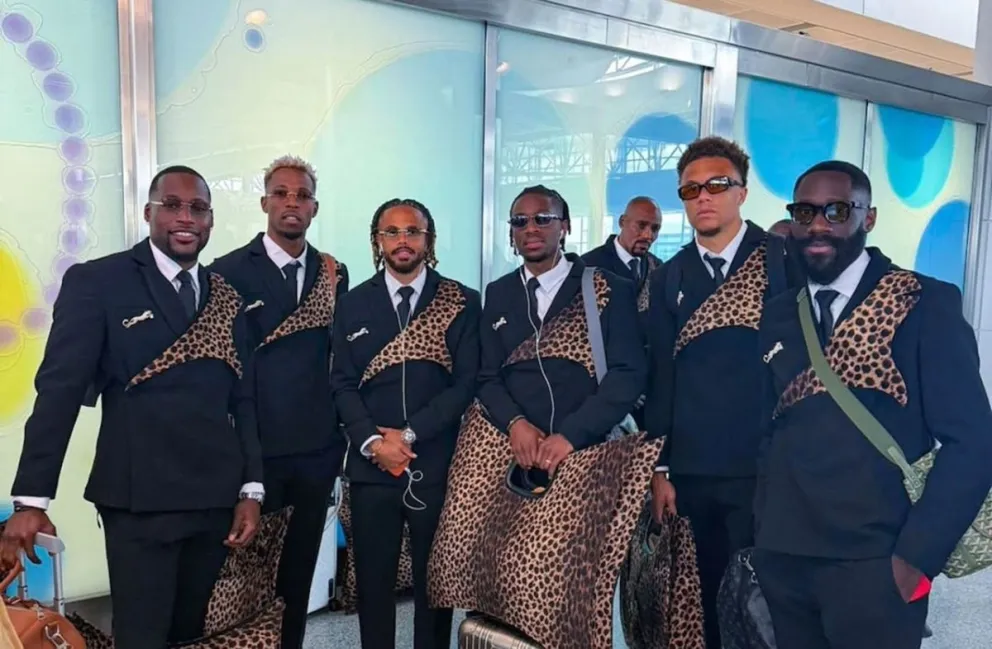 El impactante look de la selección del Congo que revolucionó las redes