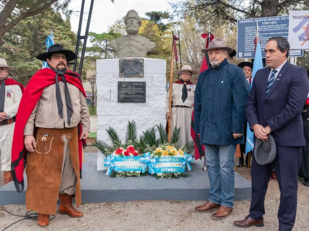 // Acto en conmemoración a Martín Miguel de Güemes, en 2024