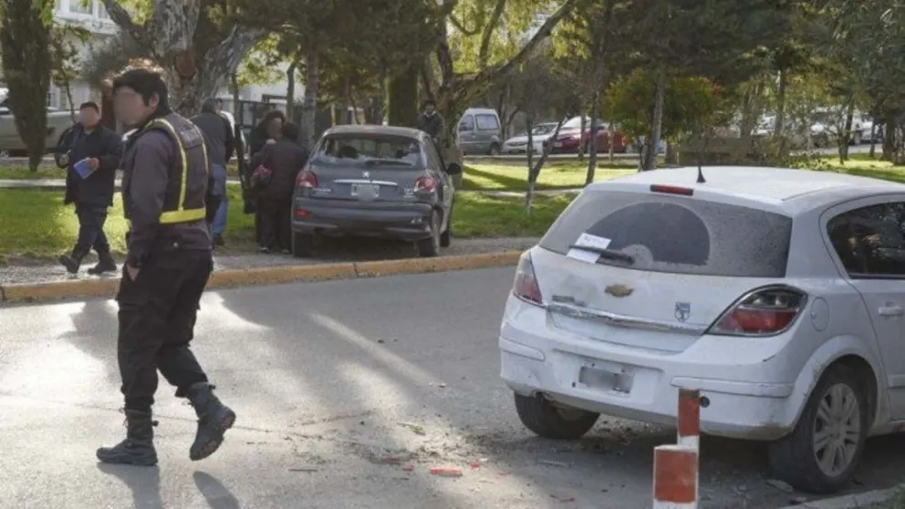 Colisión en Dorrego y Alsina, imagen de referencia