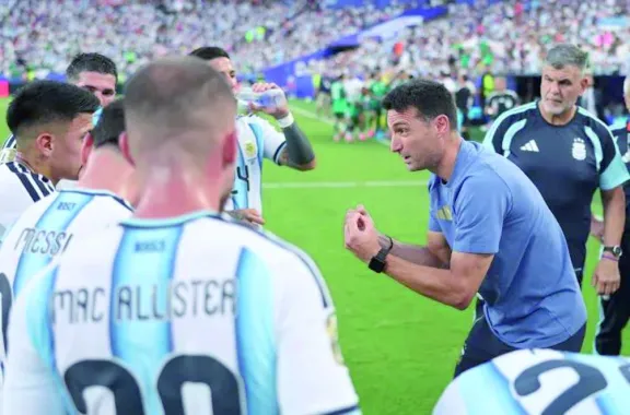 Los cambios que analiza Scaloni para el partido ante Austria