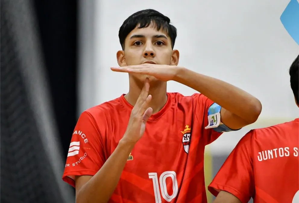 Ciro Araneda fue el goleador de MyL. Foto: CAFS