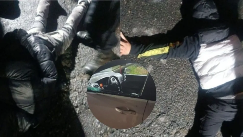 Frustraron el robo de un auto en Bariloche: hay dos detenidos y un prófugo