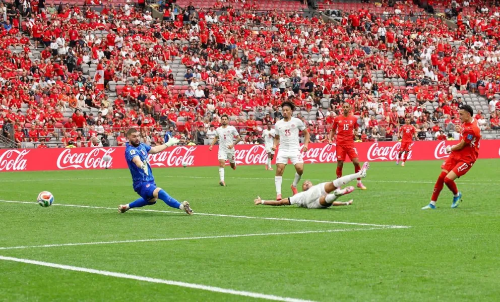 Suiza venció a Canadá y se quedó con el primer lugar del Grupo