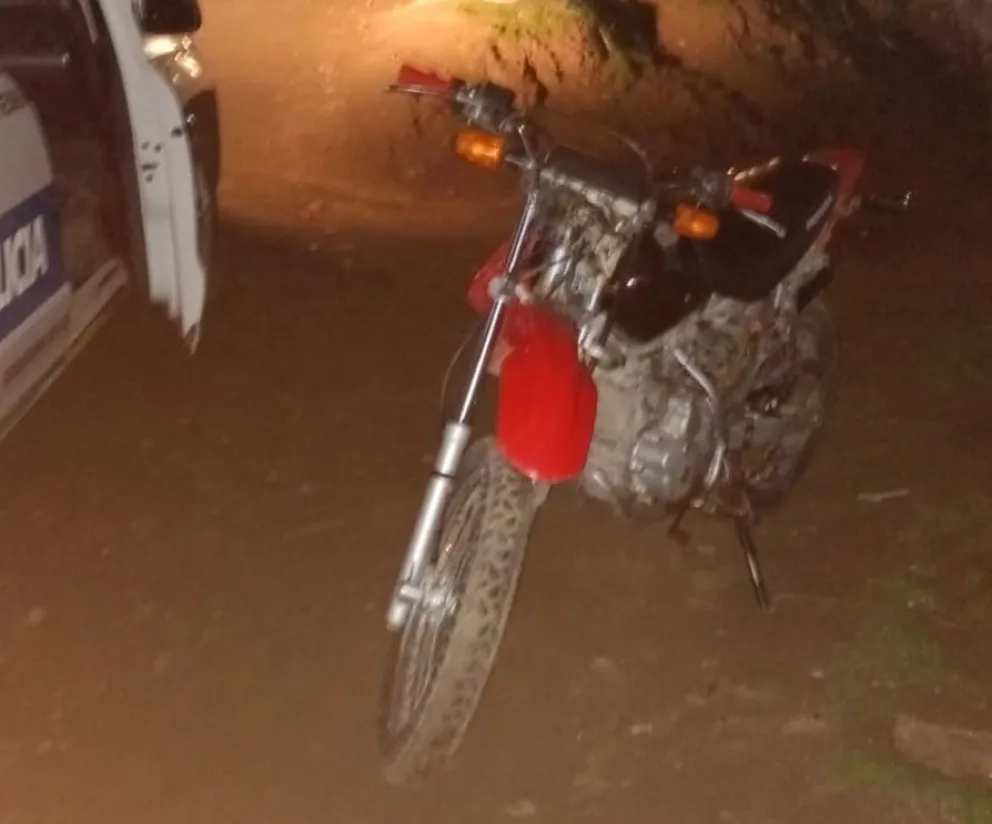 La Seccional Sexta recuperó una moto robada tras una fallida transacción por redes sociales