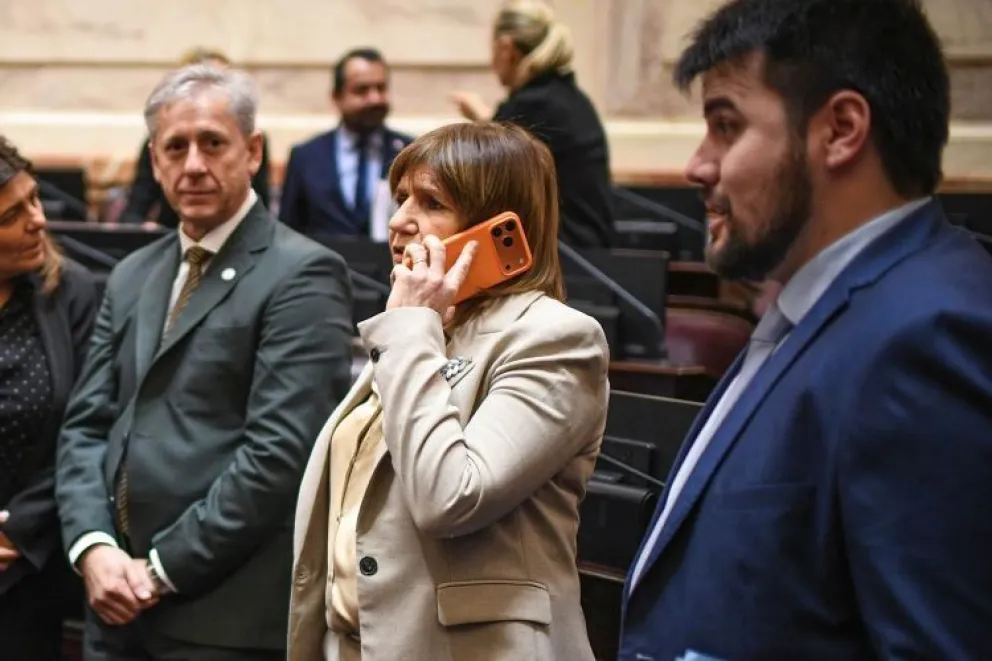 Hábil maniobra de Patricia Bullrich en el Senado y Adorni gana tiempo. (Fuente: Senado)