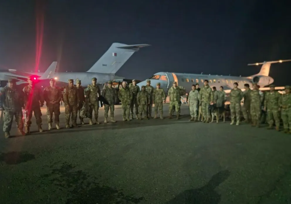 Las Fuerzas Armadas argentinas ya iniciaron su misión de rescate en Venezuela