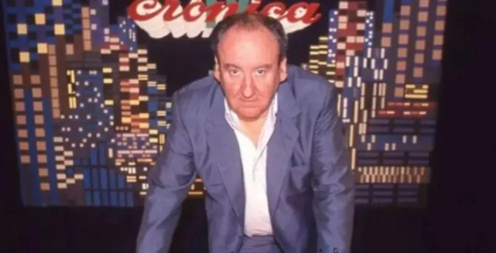 EL MÁS DISRUPTIVO. Héctor Ricardo García, el creador de Crónica. Periodista y empresario. Gráfica, radio, tevé y teatro. Único e inigualable.