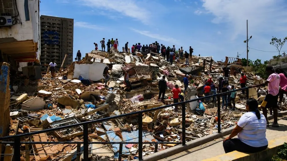 Terremoto en Venezuela: estiman más de un millón de toneladas de escombros
