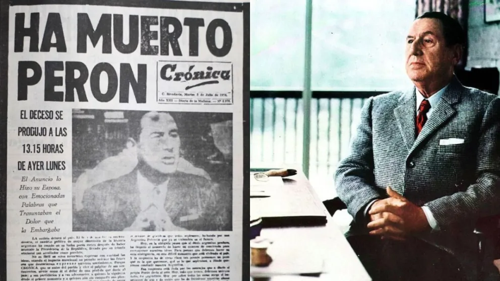 Hace 52 años moría Juan Domingo Perón