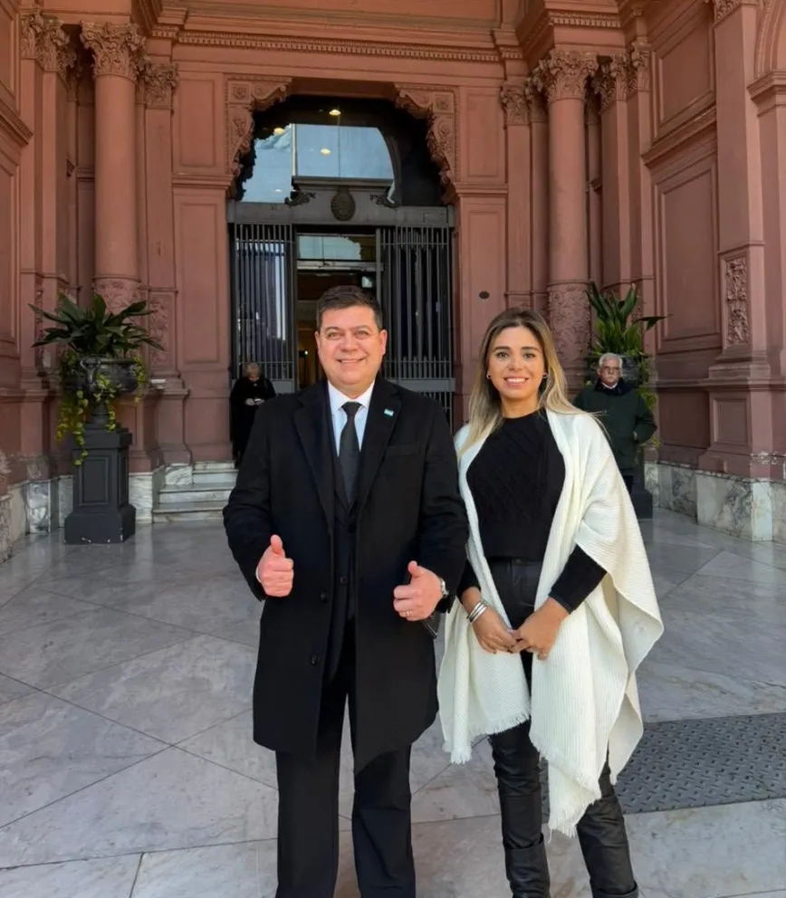 Treffinger y Frías participaron de una reunión con el presidente Milei en Casa Rosada