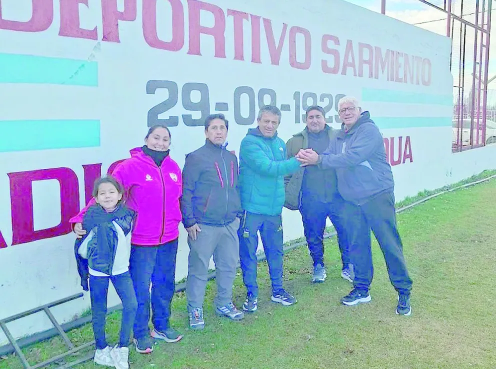 El Club Deportivo Sarmiento se suma al proyecto provincial de infraestructura