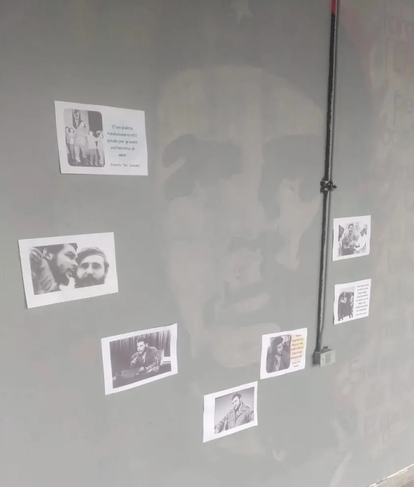 Trelew: la UNPSJB restaurará el mural histórico del Che Guevara tras actos de vandalismo