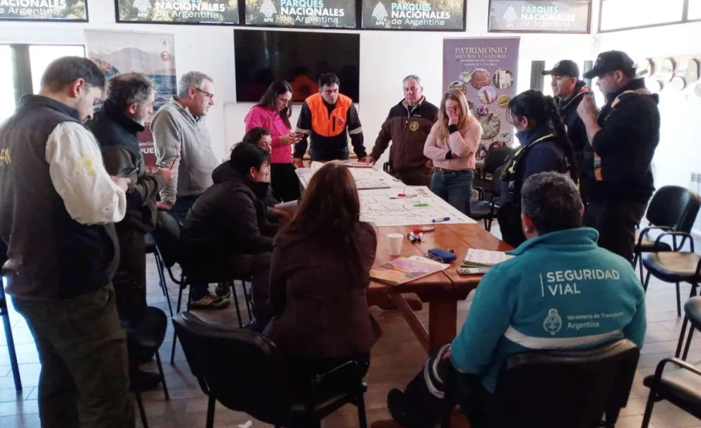 Fortalecen la prevención con un plan de contingencia para responder ante incendios en la región de Los Alerces