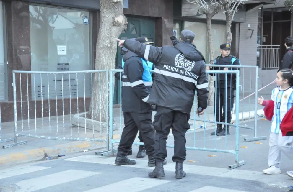 Tres demorados  por desorden en los festejos céntricos por el triunfo de Argentina