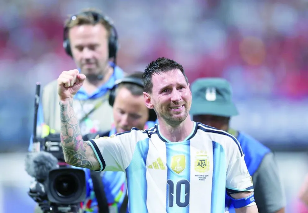 El llanto de Messi