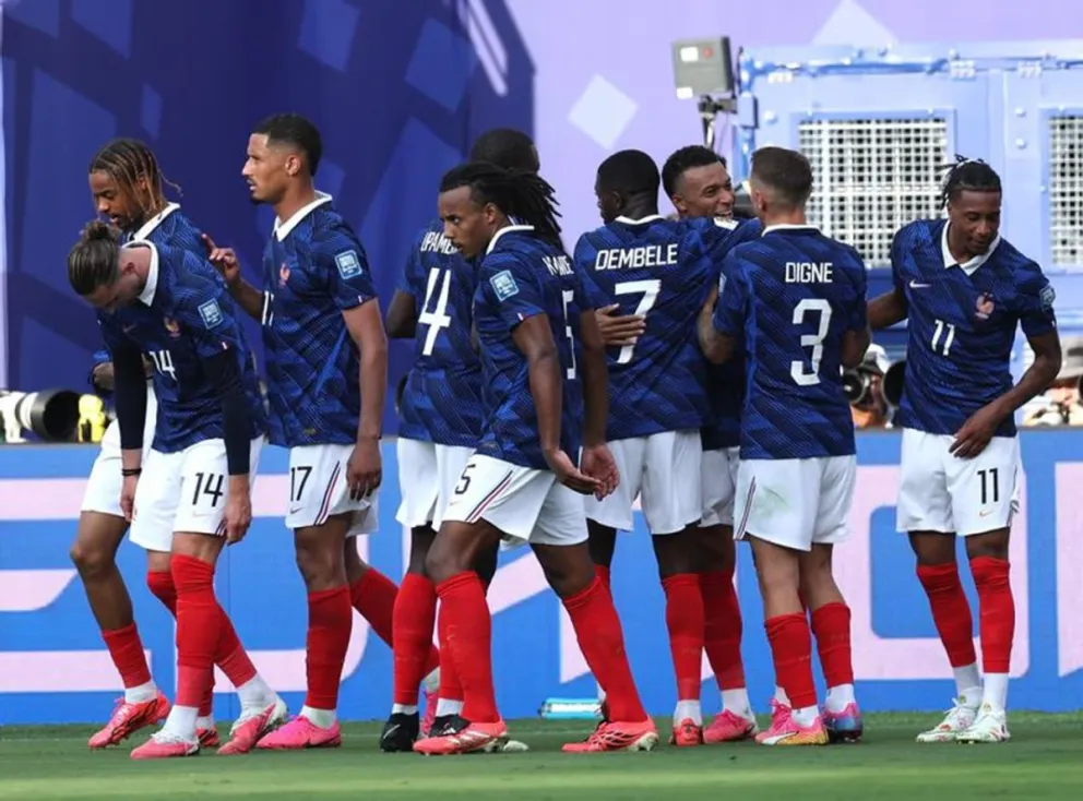 Francia lidera el ranking FIFA.