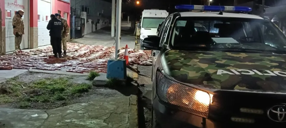 Secuestran una importante cantidad de carne de guanaco y un revólver en un operativo en Puerto Deseado