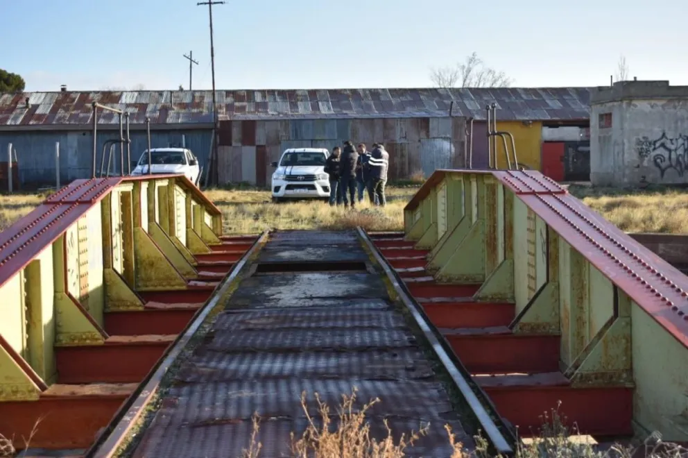 Avanza el relevamiento técnico para evaluar la recuperación del ramal ferroviario Puerto Deseado–Las Heras
