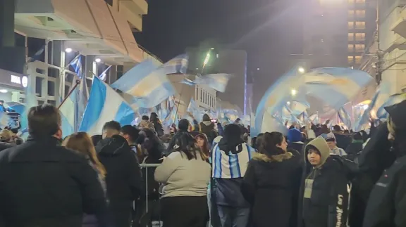 Los festejos por el pase de Argentina a semifinales terminaron sin incidentes