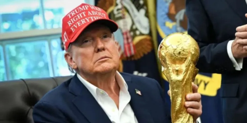 Donald Trump confirmó que estará presente en la final entre Argentina y España.
