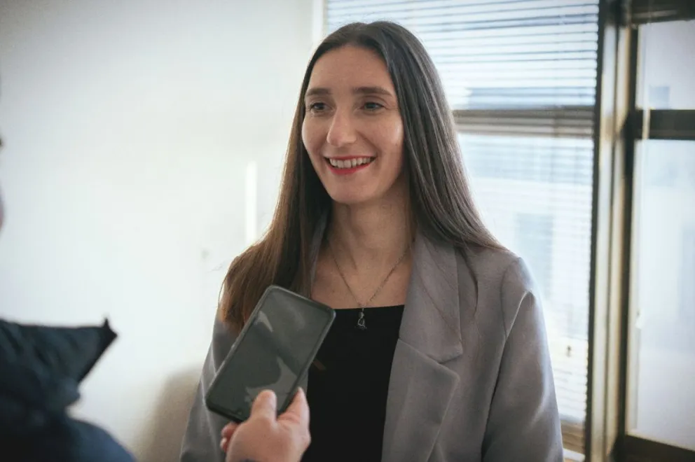Florencia Di Nápoli, coordinadora de Juventud de la Municipalidad de Rawson