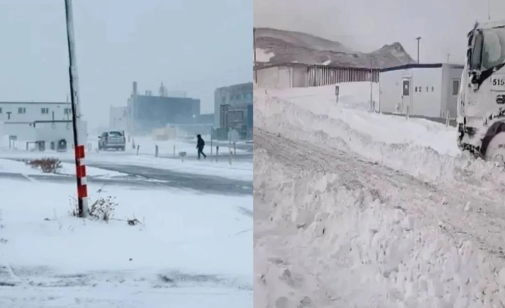 Alarma en Catamarca: mineros quedaron aislados por un temporal de nieve.
