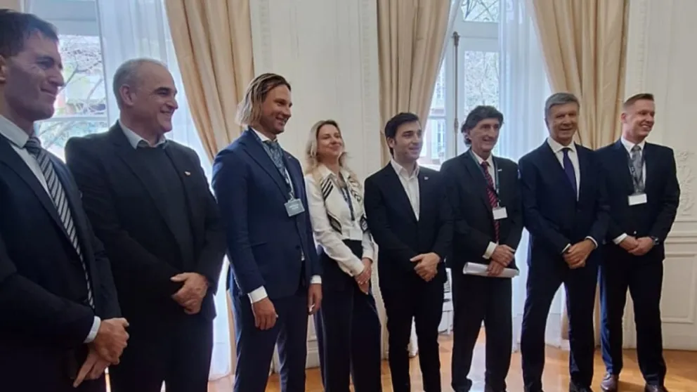 Avance histórico para Chubut y la Patagonia de la mano de una importante firma europea  / Foto:  Laura Morales, corresponsal en Buenos Aires/ @mlauramorales