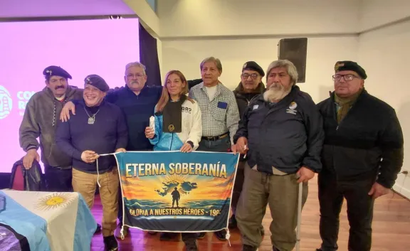 Candela Cerrone, una guerrera en Malvinas
