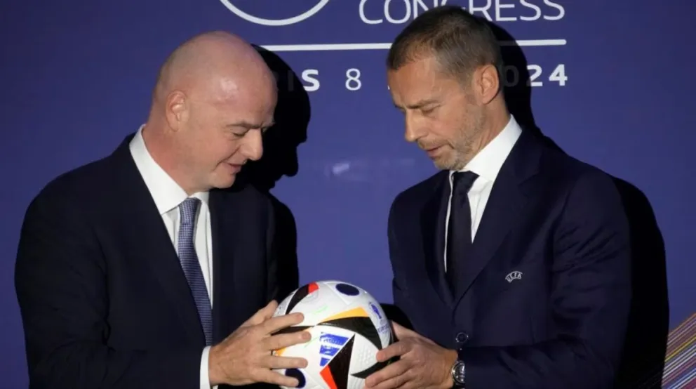 La iniciativa para vender parte de las ganancias del Mundial quedó archivada, aunque abrió una fuerte crisis institucional en el fútbol internacional. (Foto: AP).
