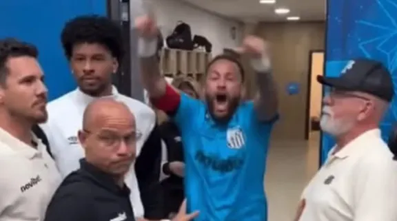 Neymar desató un tenso cruce con dirigentes del Remo tras victoria del Santos