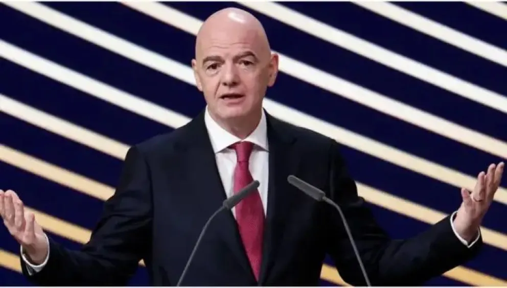 Gianni Infantino, presidente de la FIFA. | AFP.