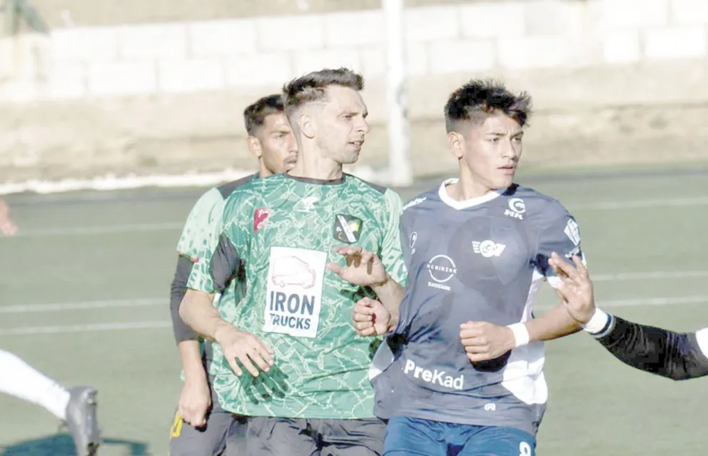 Quimey Marchessi y Kevin Herrero, los castigados.
