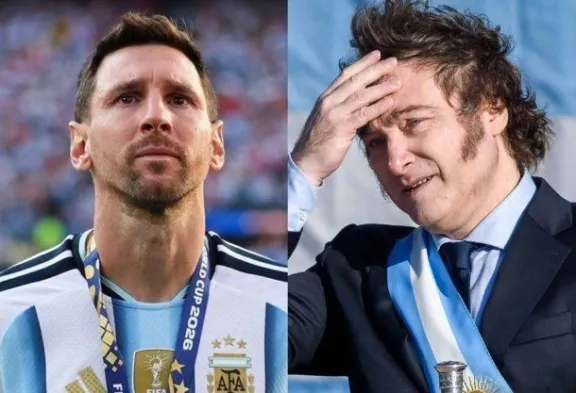 Milei acompañó a Messi tras la muerte de su padre: “¡Fuerza, capitán!”