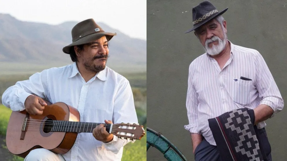 Shaman Herrera y José “El Vasco” Salaberry