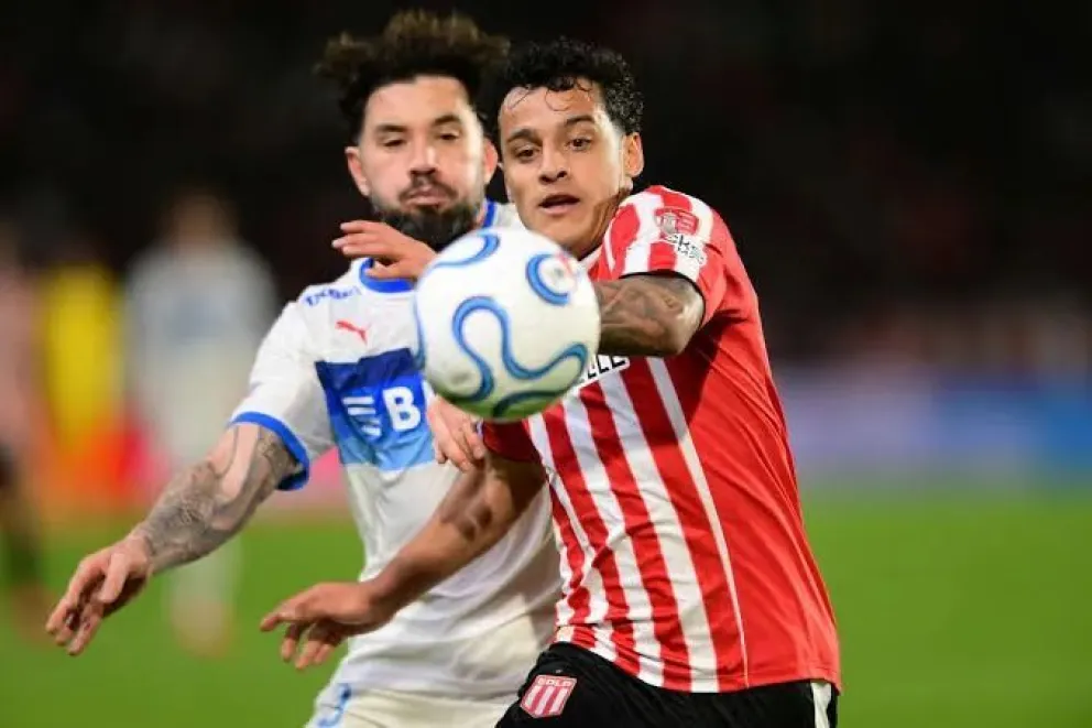Estudiantes de La Plata visita a la Universidad Católica de Chile, por los octavos de final de la Copa Libertadores.