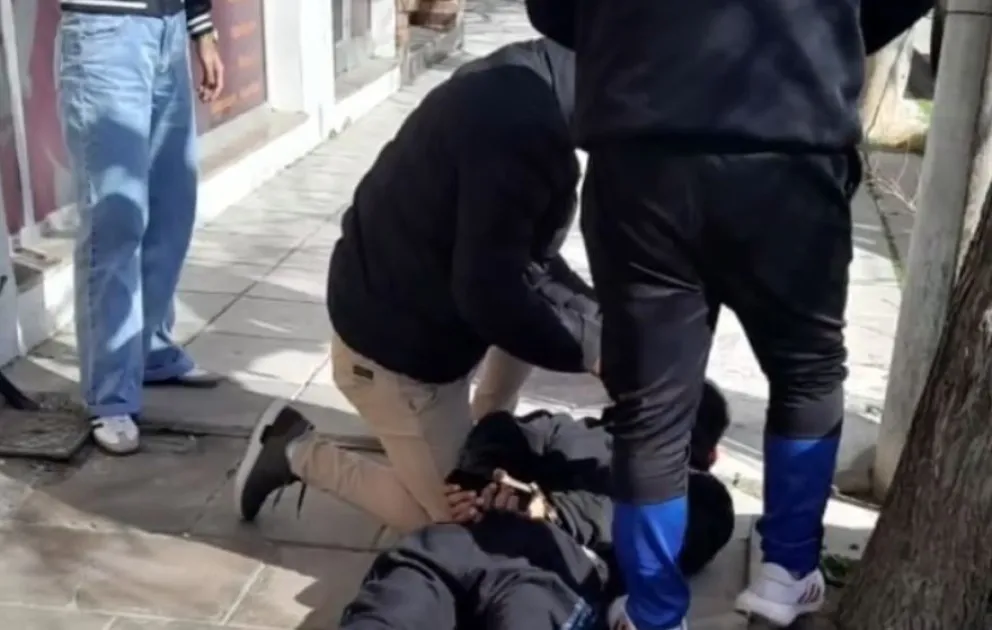 Fotos captura video Policía del Chubut