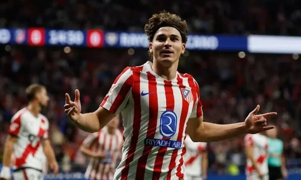 Julián Álvarez volverá a formar parte de la convocatoria del Atlético de Madrid para el partido de este domingo frente al Villarreal