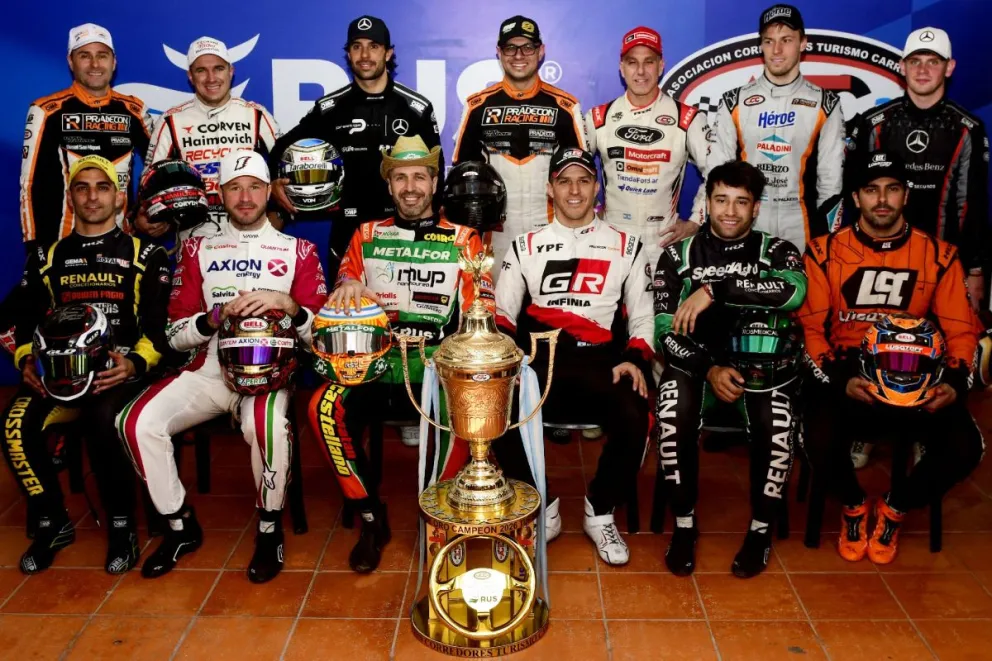 Un total de 13 pilotos son los que estarán ahora en la lucha por la Copa de Oro y el título del TC. Fotos: Prensa ACTC.