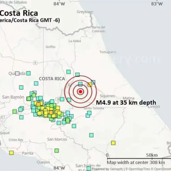 Dos sismos consecutivos sacuden la capital de Costa Rica y generan alarma