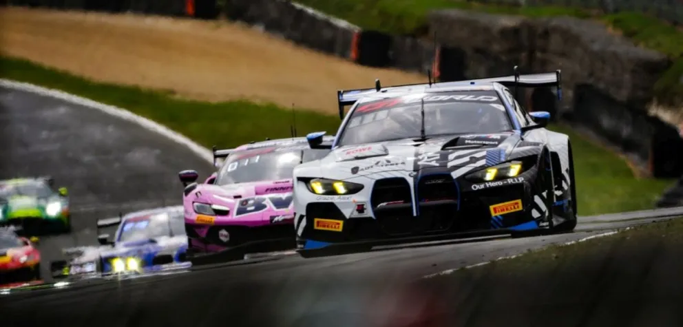 El circuito alemán de Nürburgring es la gran cita del próximo fin de semana para el piloto de la Patagonia Argentina. Ignacio "Nacho" Montenegro que lidera el certamen en la categoría Silver Cup. Fotos: Prensa Gt World Challenge Europe.