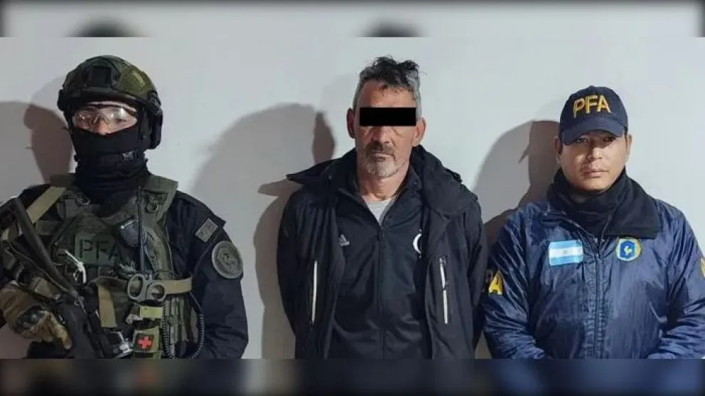 Pablo "Bebote" Álvarez en la detención de  este viernes.