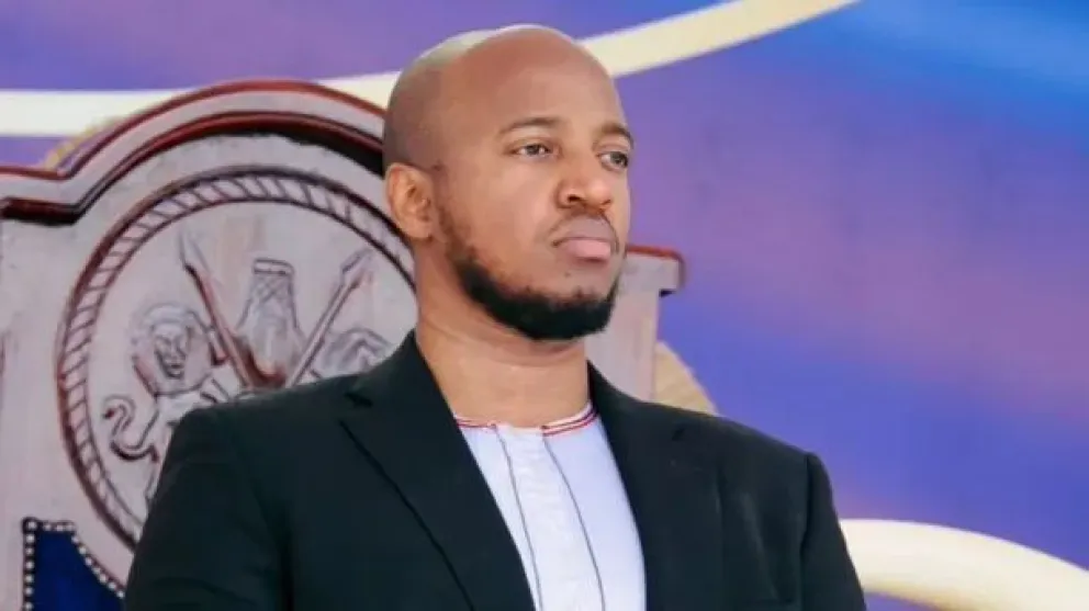El rey Omukama Oyo Nyimba de Uganda.