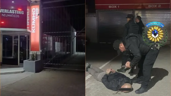 Frustran robo a joyería en Puerto Madryn tras operativo cerrojo