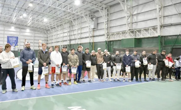 Comenzó el Torneo M15 en Trelew con puntos para el ranking internacional ATP