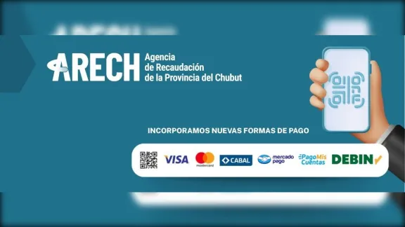 La ARECH incorporó nuevos medios de pago electrónico para abonar de manera más agil impuestos en Chubut