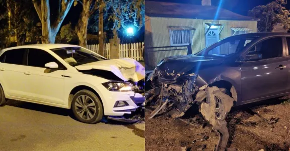 Conductor alcoholizado chocó un auto estacionado en Km 3
