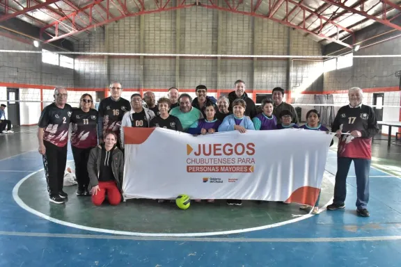 Inició en Lagunita Salada los Juegos de Personas Mayores con representación de comunas rurales de Chubut