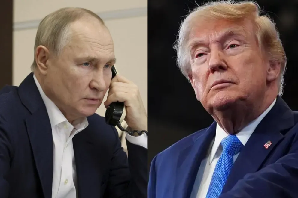 El presidente ruso Vladímir Putin y su par estadounidense Donald Trump mantuvieron este martes una conversación telefónica confidencial de una hora para abordar una salida negociada al conflicto bélico en Ucrania.